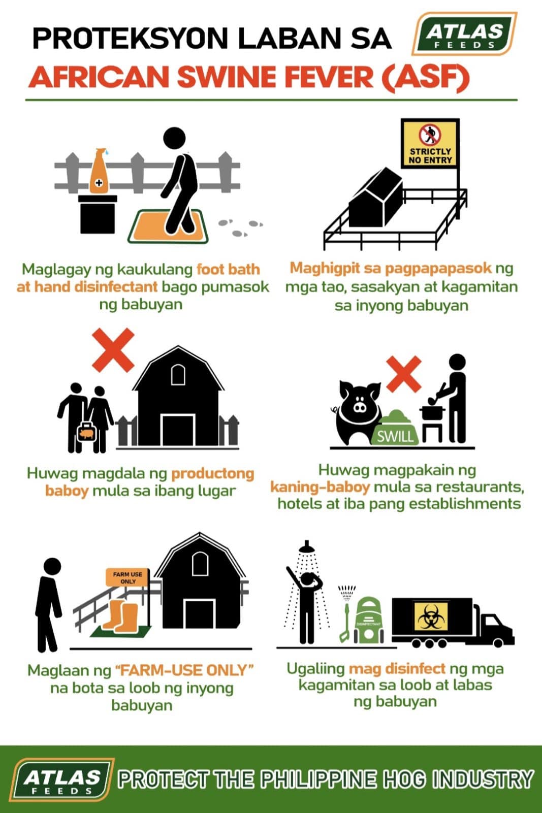 Atlas Feeds - Mga Tips Laban sa ASF! Protektahan natin ang...
