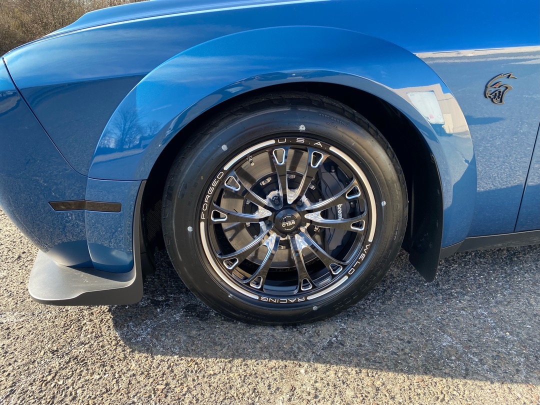 Drag Racing Wheels - Joseph's 2020 Hellcat Challenger Redeye with WELD ...