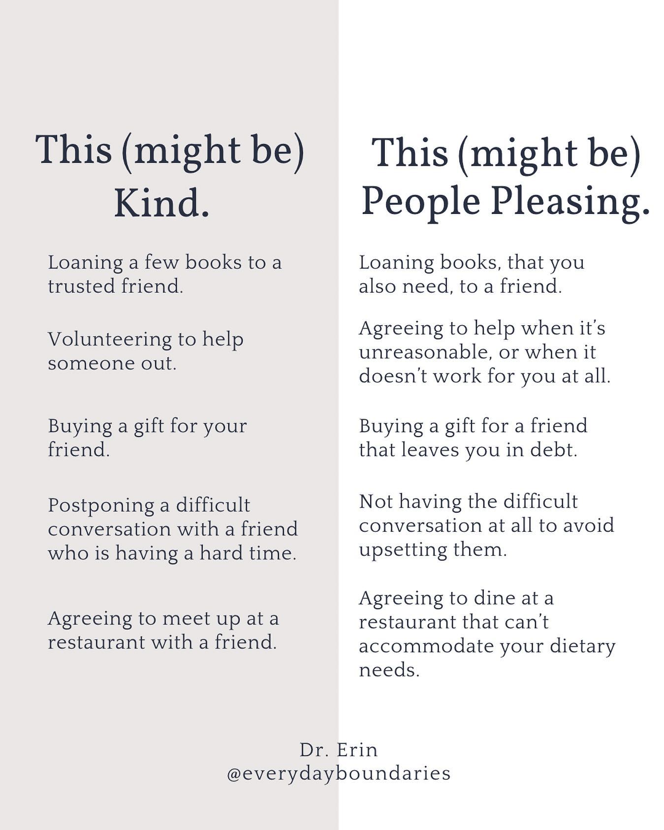 A few examples of what kindness... - Everyday Boundaries | Facebook