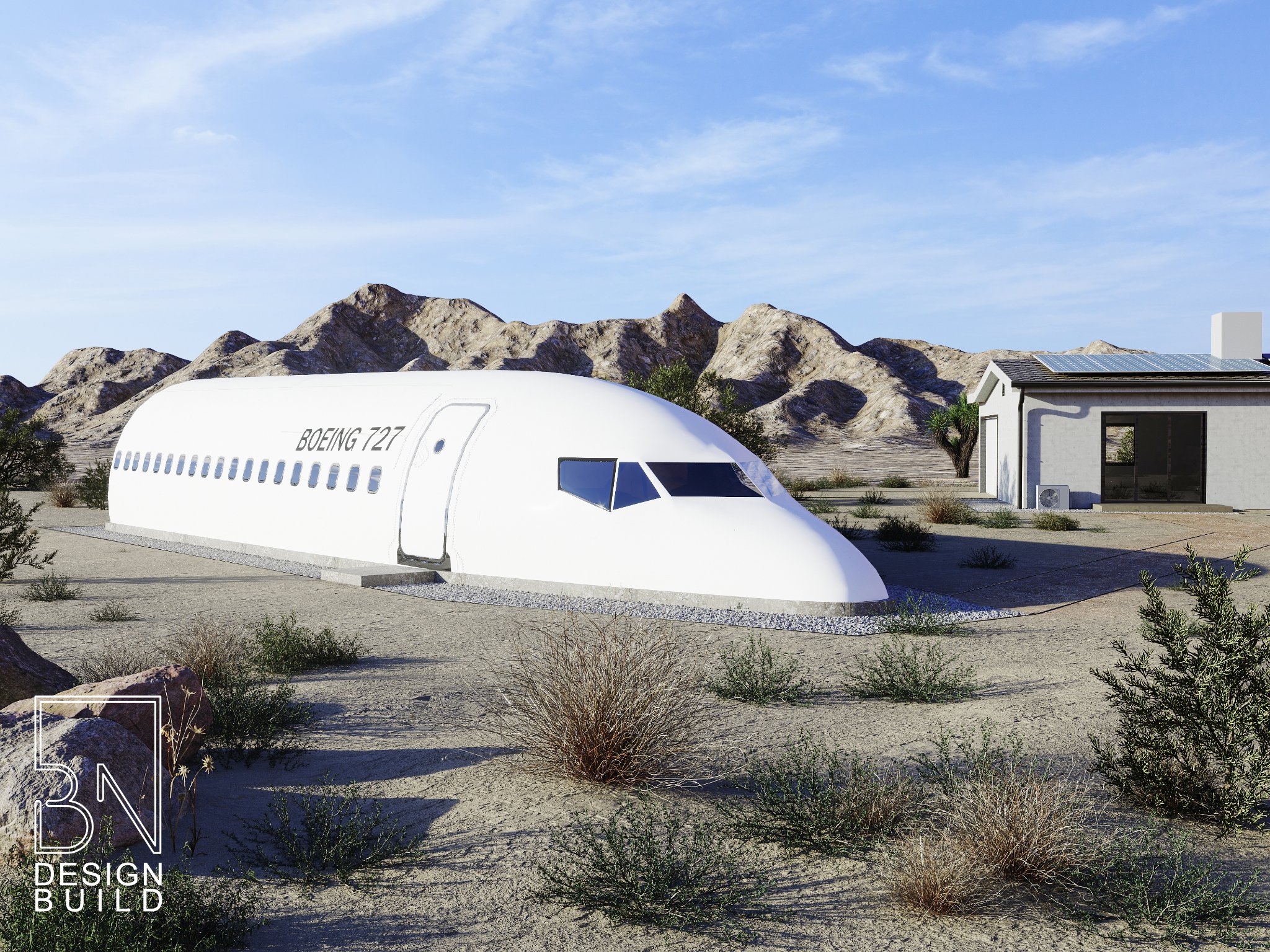 Converting a Boeing 727... - BN Design Build & Engineering