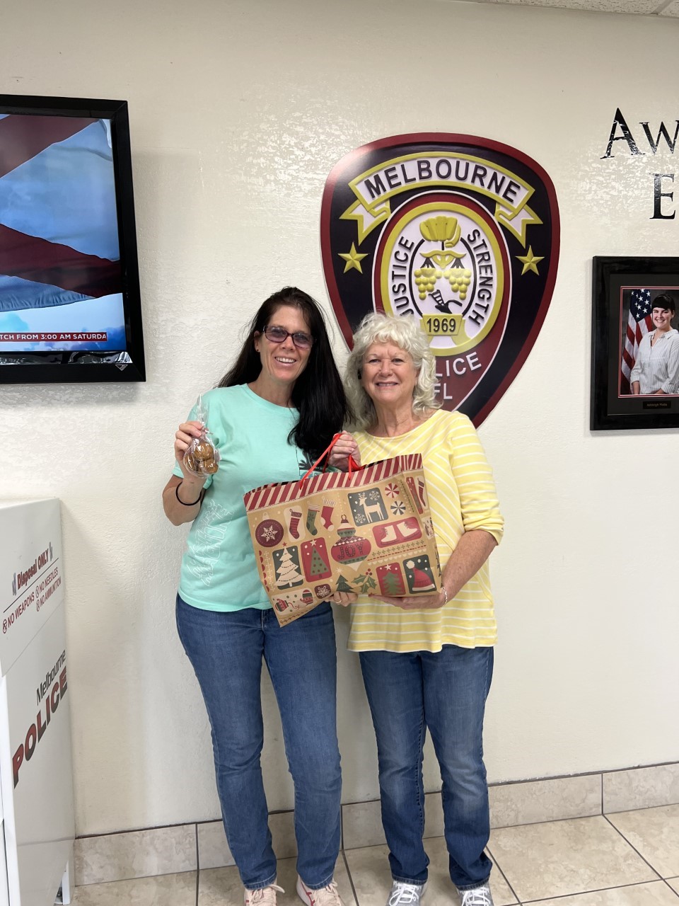 Melbourne - Officer Procise's mom & grandmother stopped by with some ...