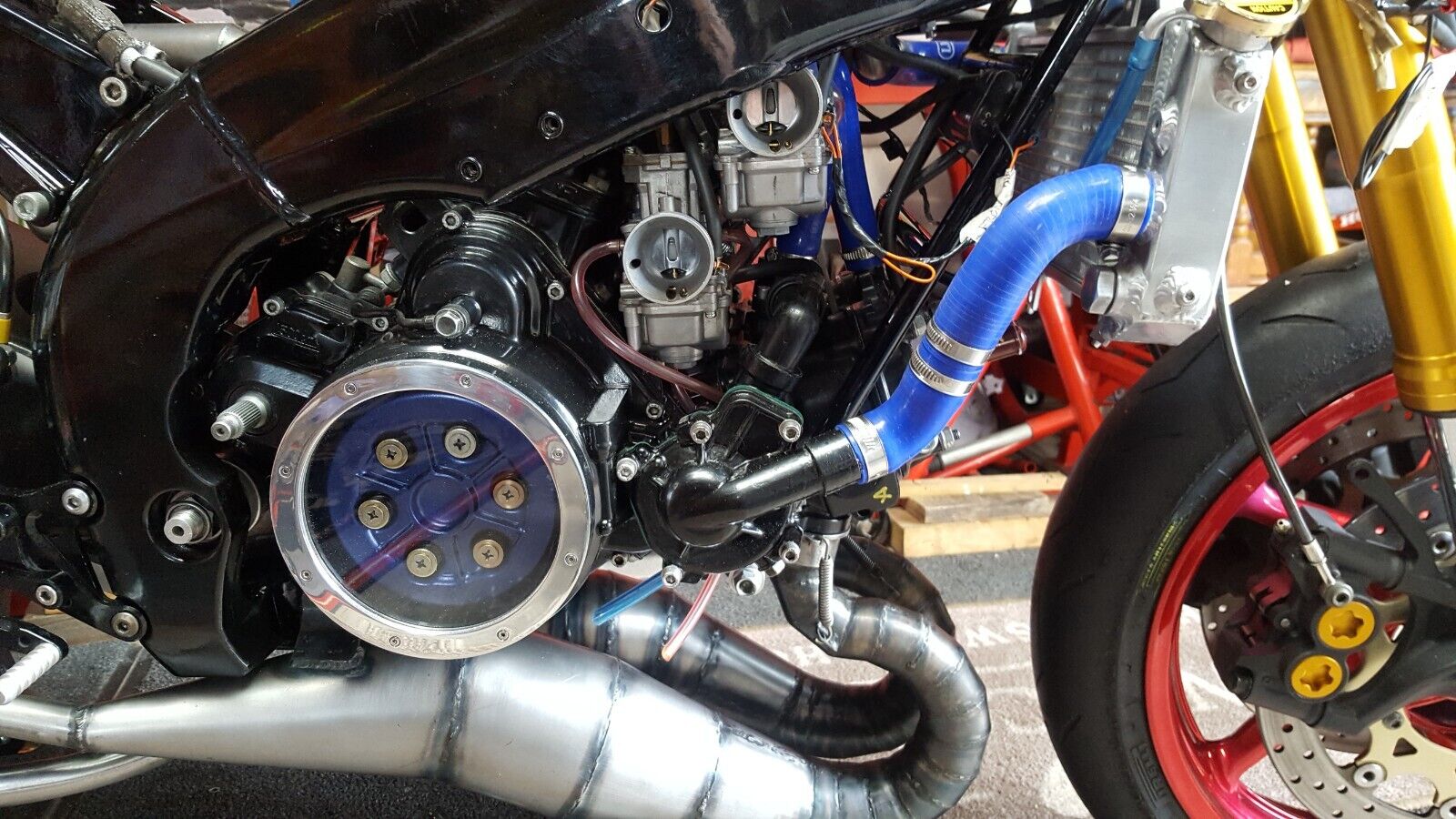 Classic 2 Strokes - Yamaha RD500 engine in R1/R6 frame For sale on eBay ...