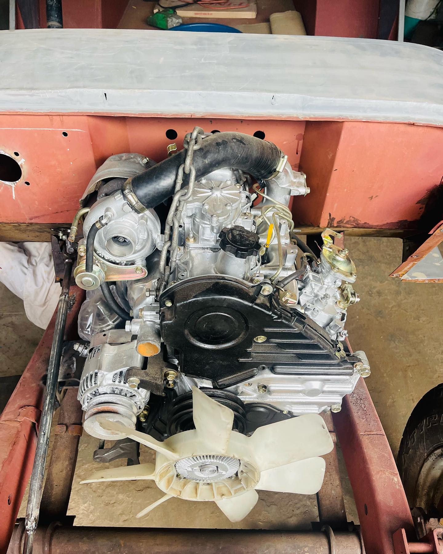 Toyota 3c turbo engine