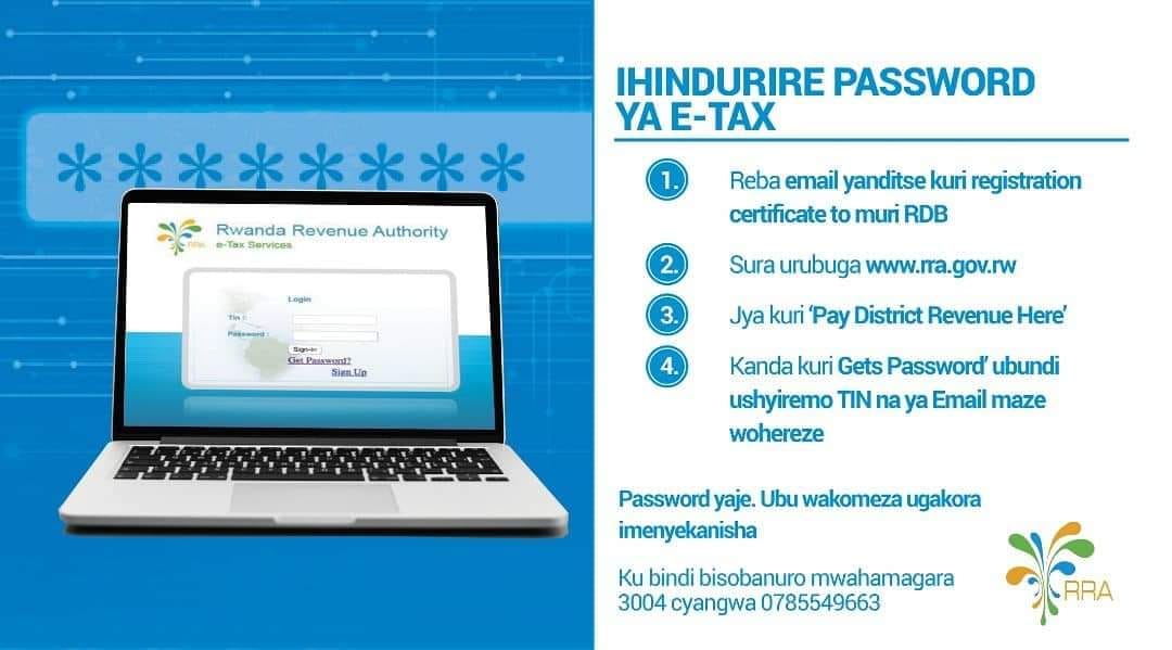 RRA Tax Declaration | Kigali