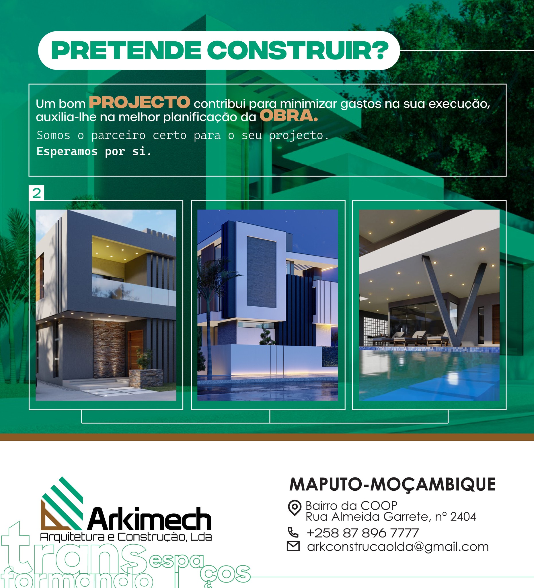 Arkimech, Lda. - Um bom projecto contribui para minimizar...