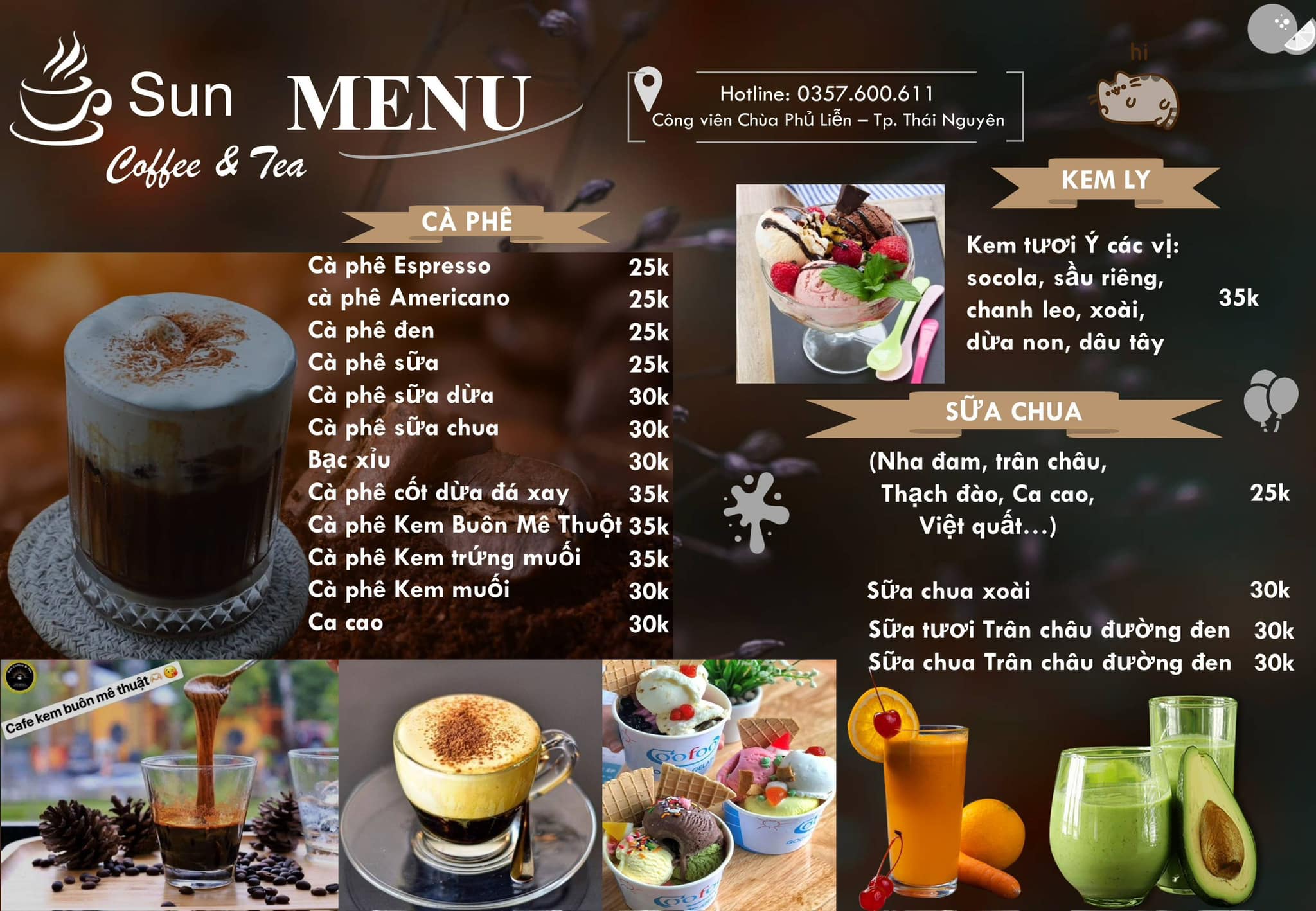 Sun Coffee & Tea | Thái Nguyên