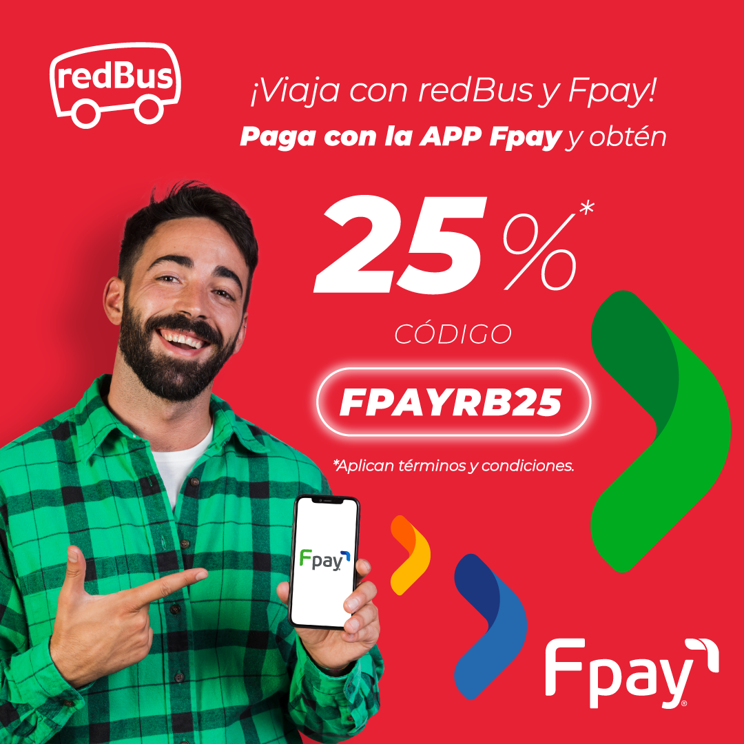 redBus - Fpay_Perú llegó a redBus y vino con todo! 🚌🤯 Selecciona tu ...