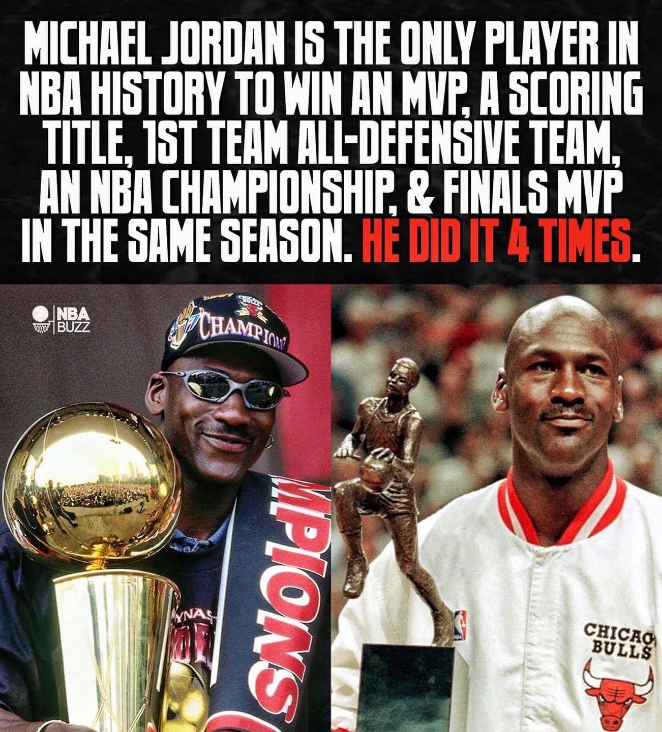 Courtside - On this date in 1991, Michael Jordan won his first NBA 