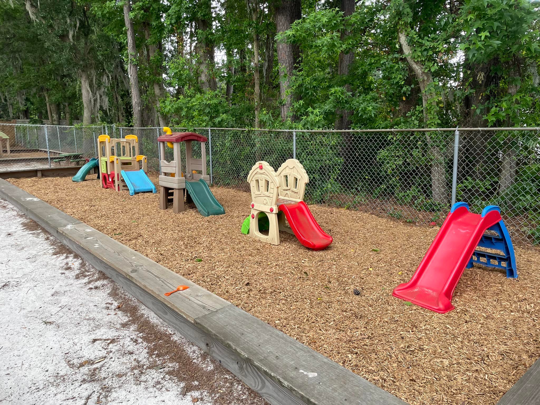 Our playground is mulched up and... - Chunk's Learning Center | Facebook