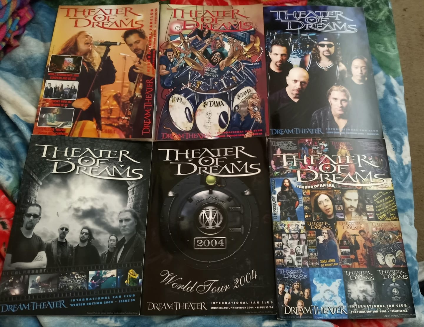 Theater of Dreams-Dream Theater fan club editions
