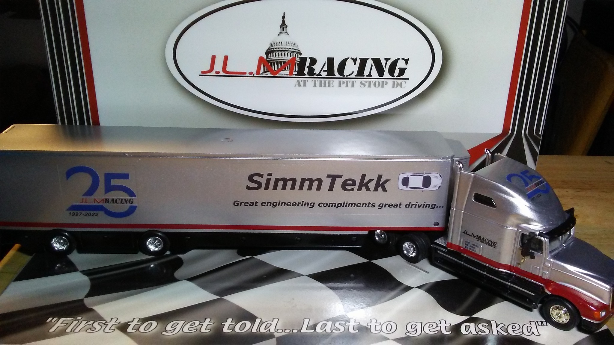 J.L.M Racing at the Pit Stop D.C.
