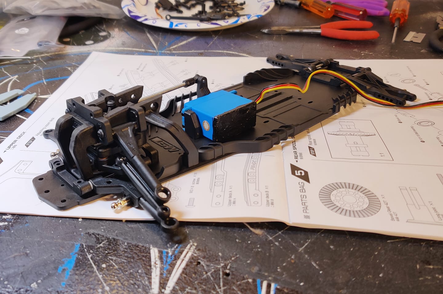 Prime RC - The MST RMX build is slowly progressing....