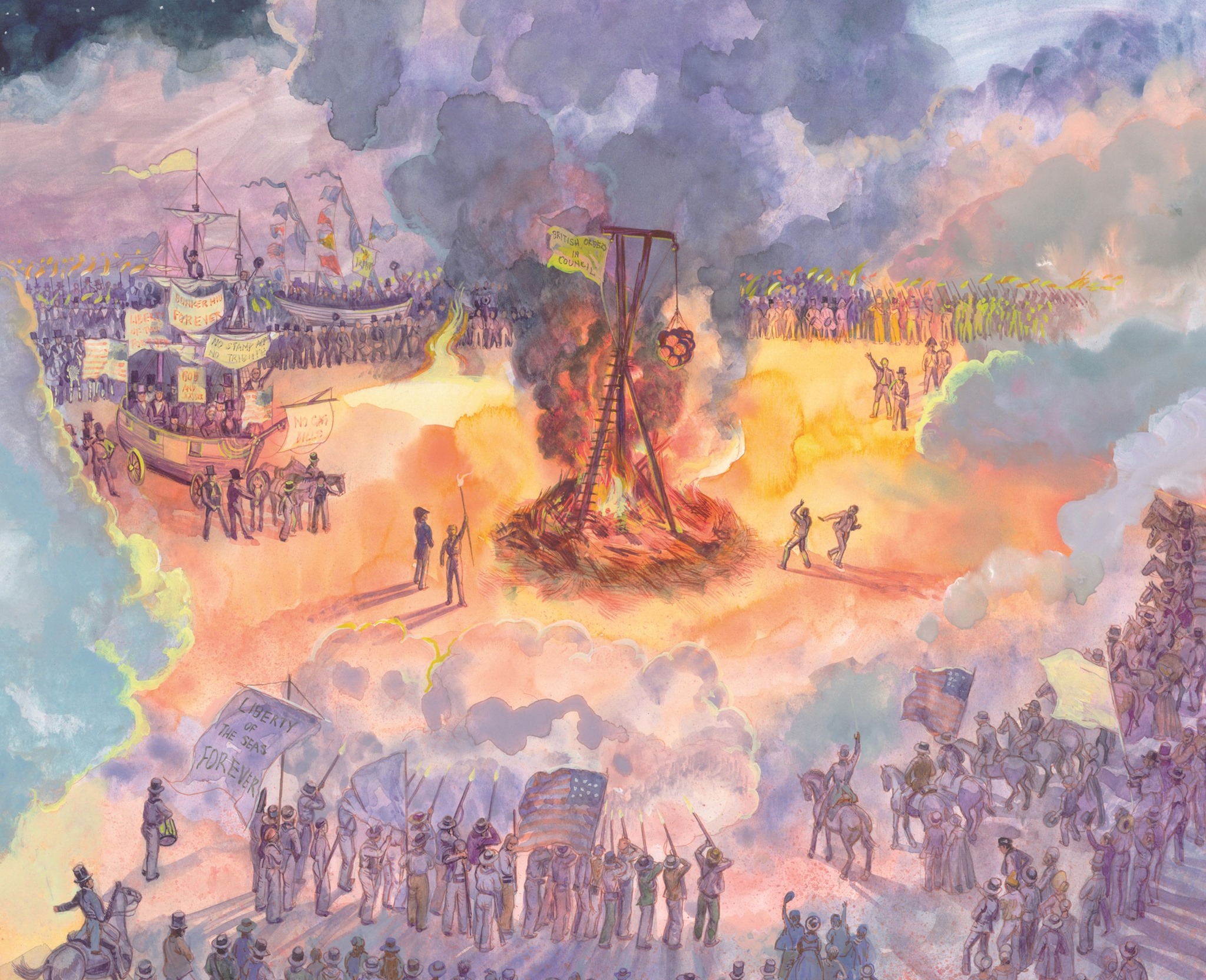 Star-Spangled - #onthisday October 4, 1808 - The “Gin Riots” took place ...