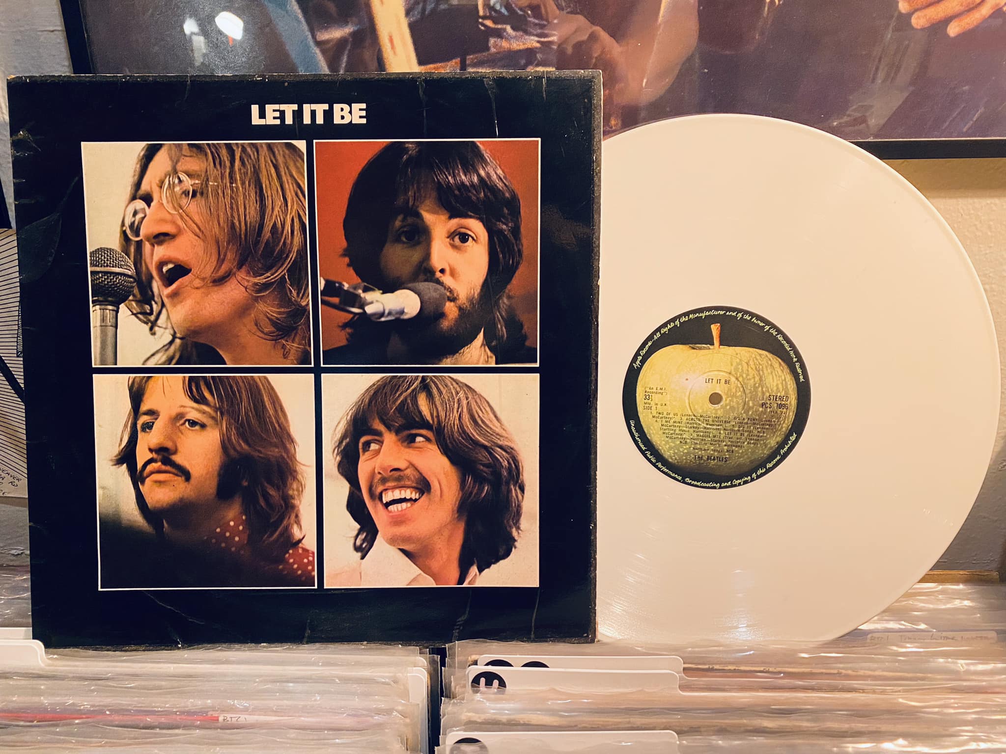 The Beatles Let It Be 4th UK Press PCS 7096 Vinyl LP for Sale