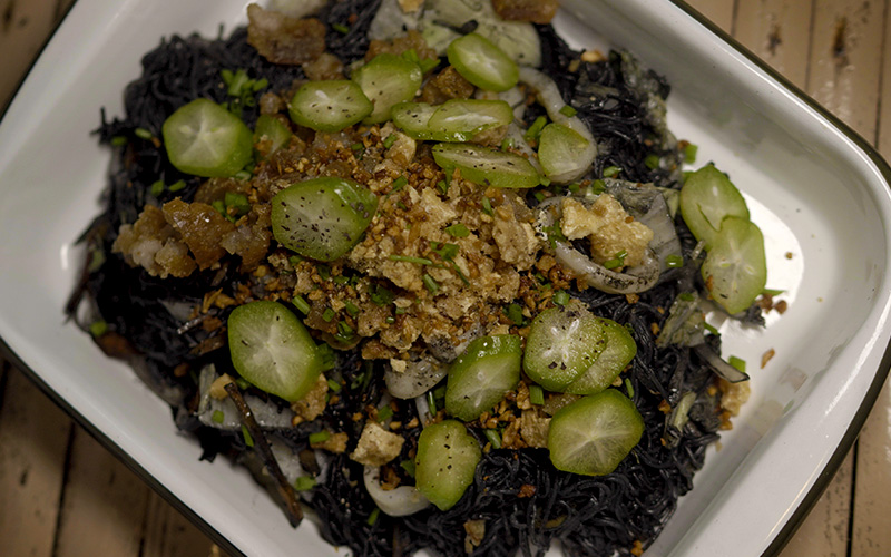 Hirit Ph - Pancit pusit is a standout dish, evidently because of its ...
