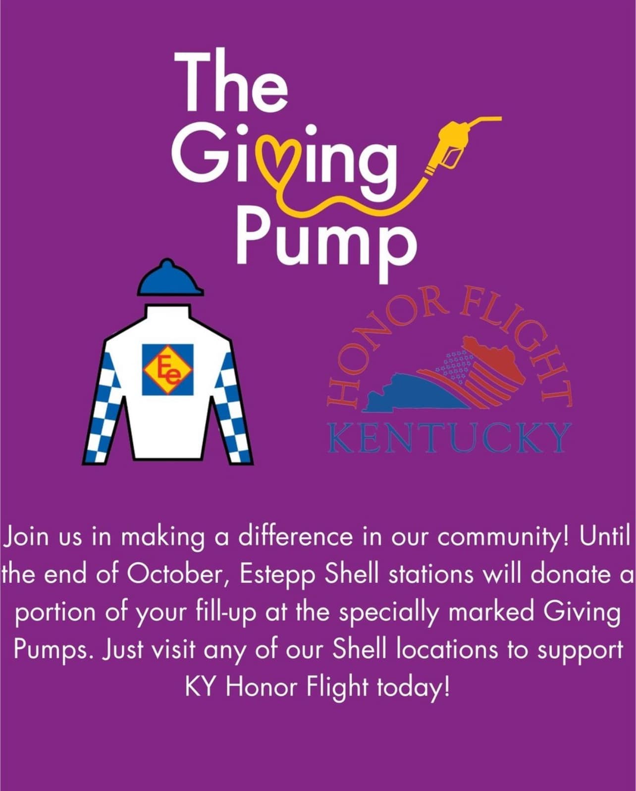 Honor - We are PUMPED for the #GivingPump at our good friend’s Estepp's ...
