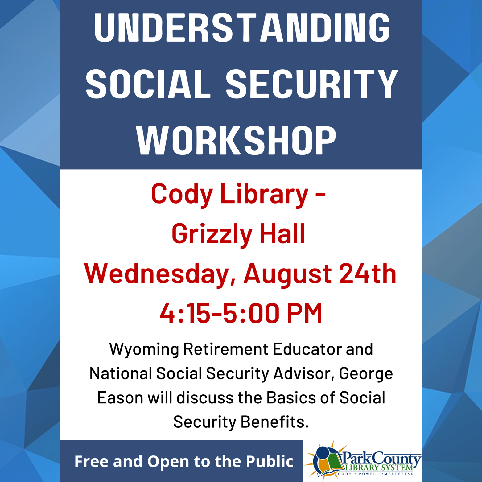 Cody, Park County Libraries - Home