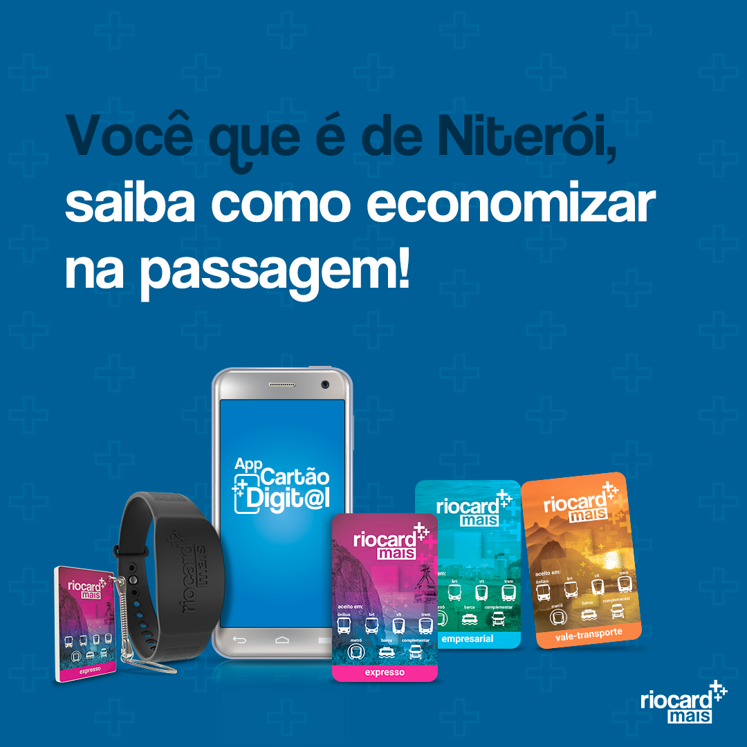 Riocard Mais - Você é de Niterói? O Bilhete Único Niterói...