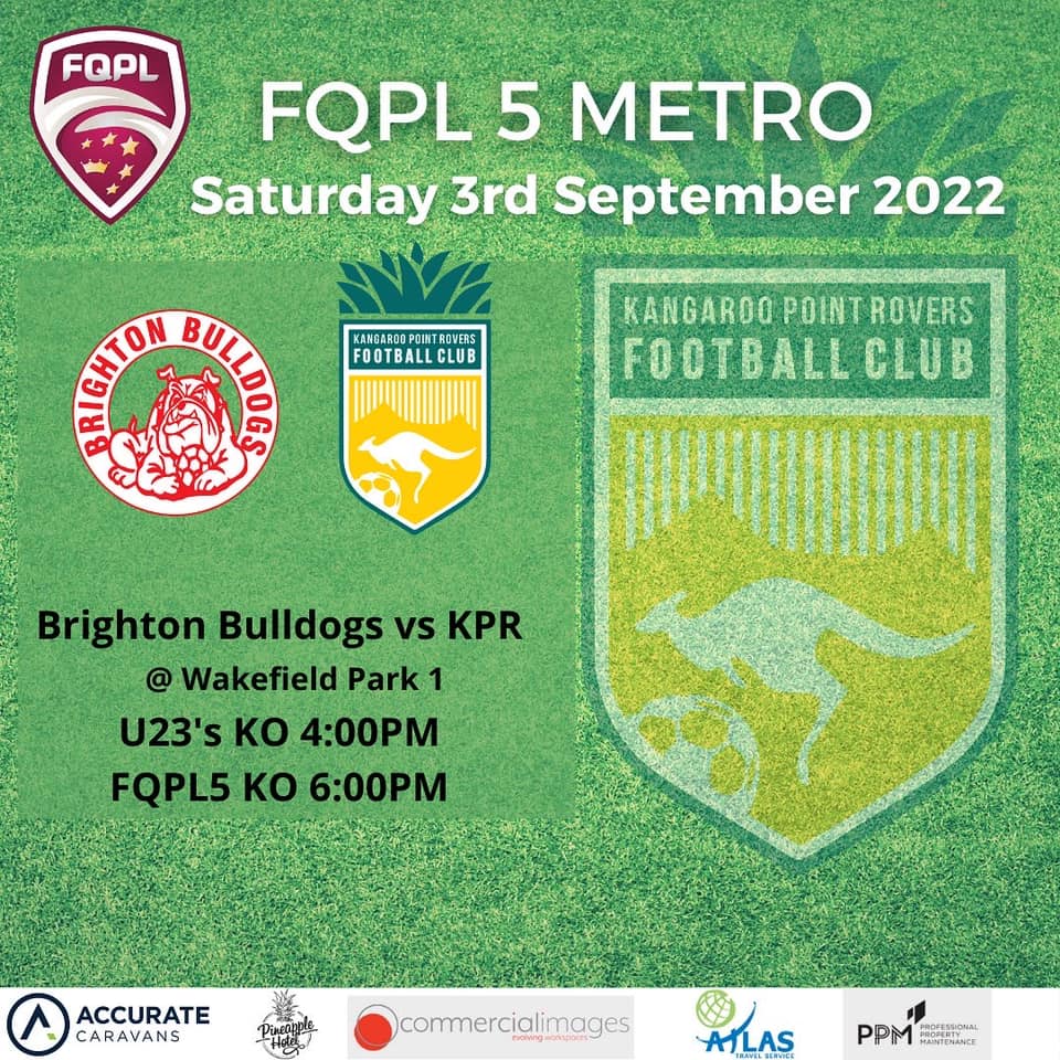 🍍WEEKEND FIXTURES 🍍 Big... - Kangaroo Point Rovers FC
