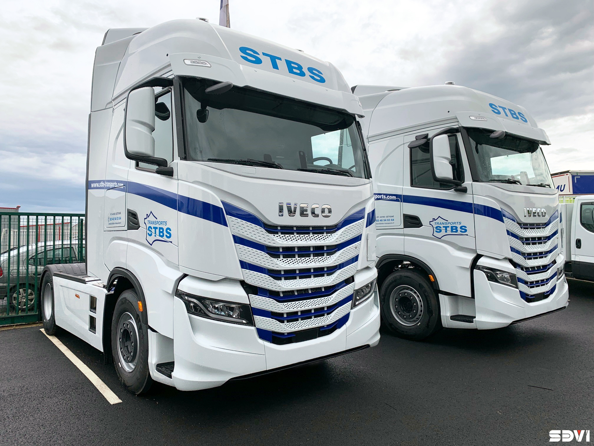 SDVI - Les Voici ! Les 2 premiers Iveco S-Way viennent...