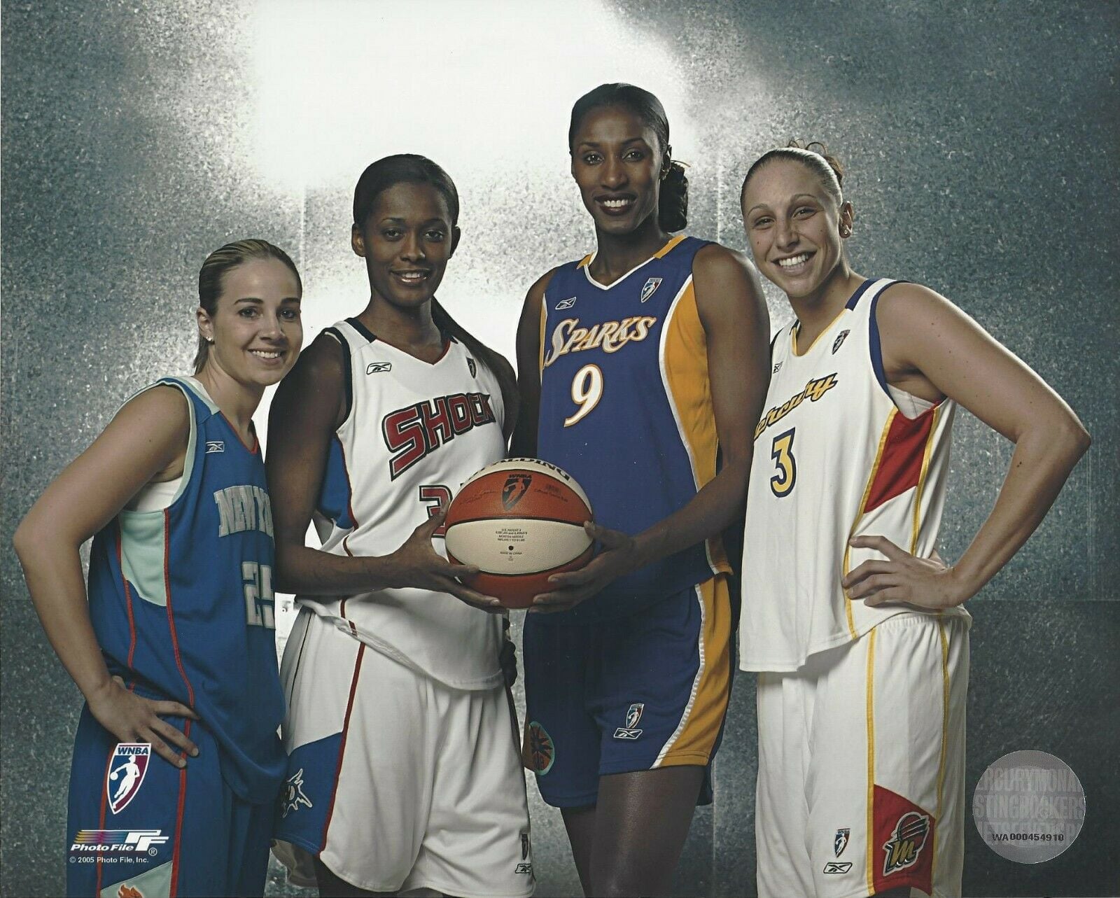 Here is another really fun original photo with WNBA hologram from