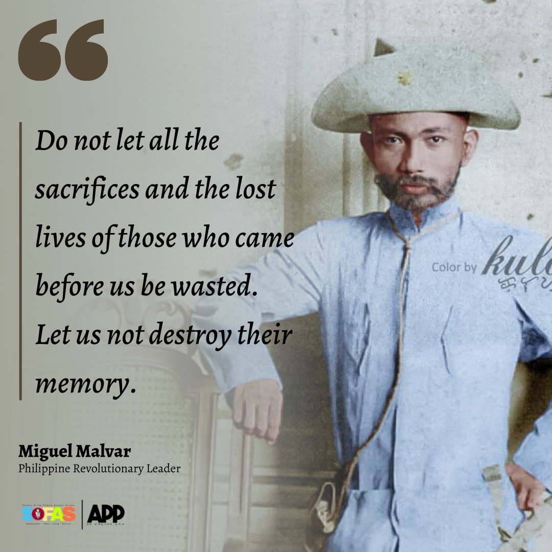 Ang Pinagyamang Pluma - MIGUEL MALVAR Born on September 27, 1865 ...