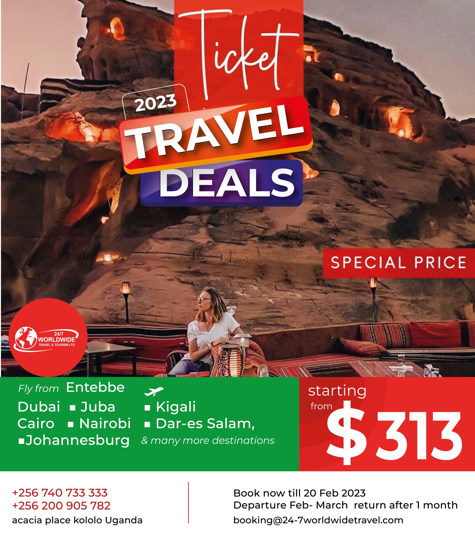 Grab the flight offers now... - 24-7 Worldwide Travel&Tourism
