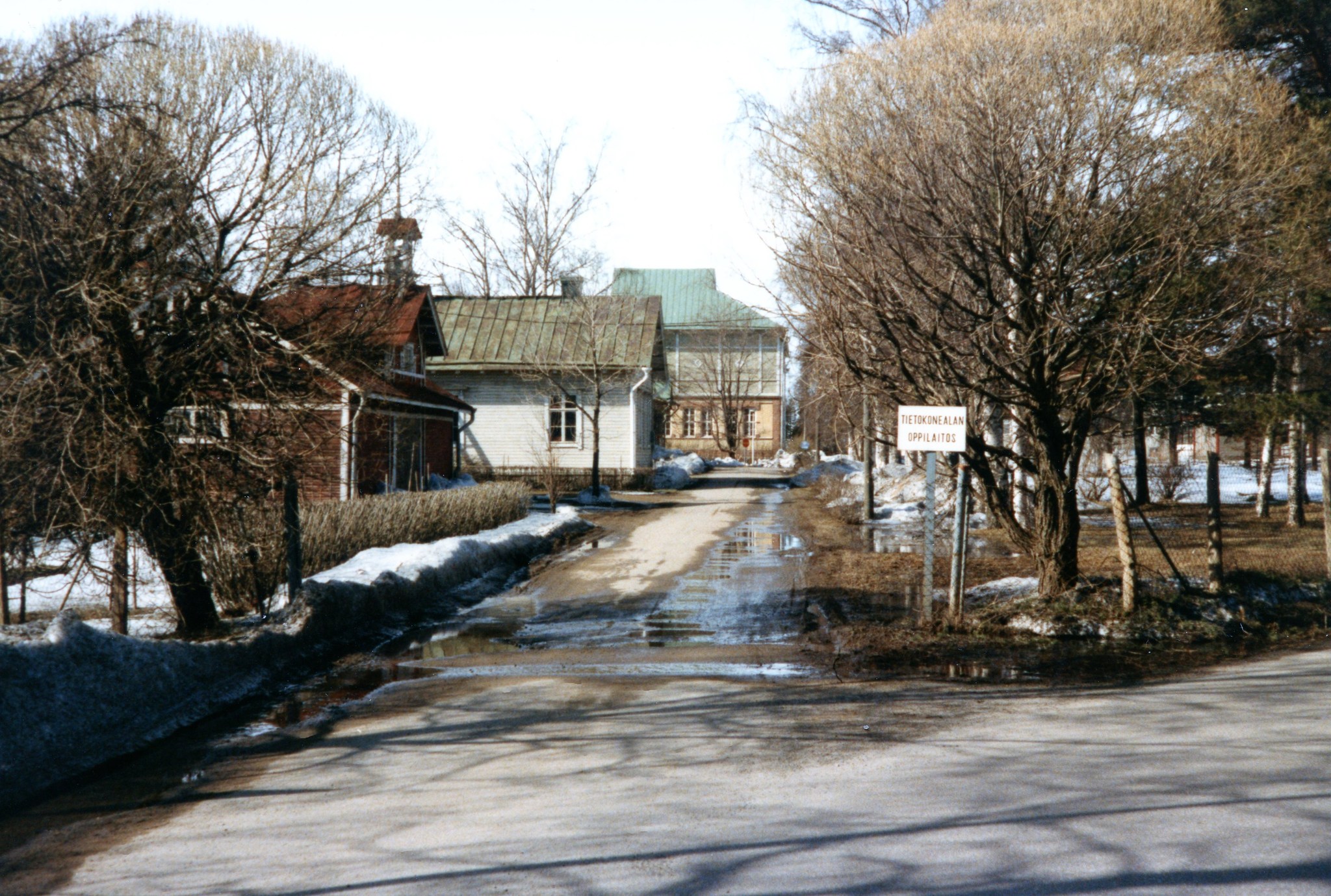 Wanha Raahe - Raahen Teku 1981. Raahen tietokonealan oppilaitos oli ...