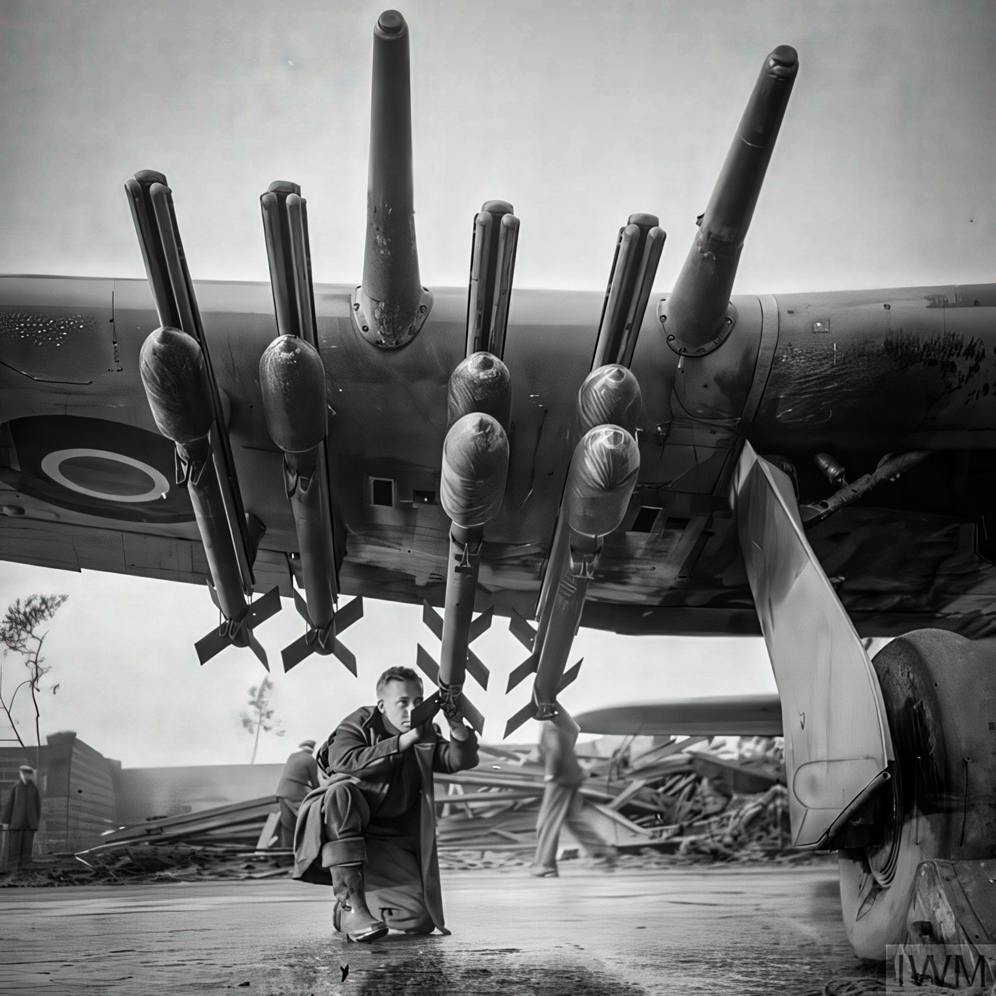 World - Rockets (possibly RP-3's) attached to either a Hawker Tempest ...