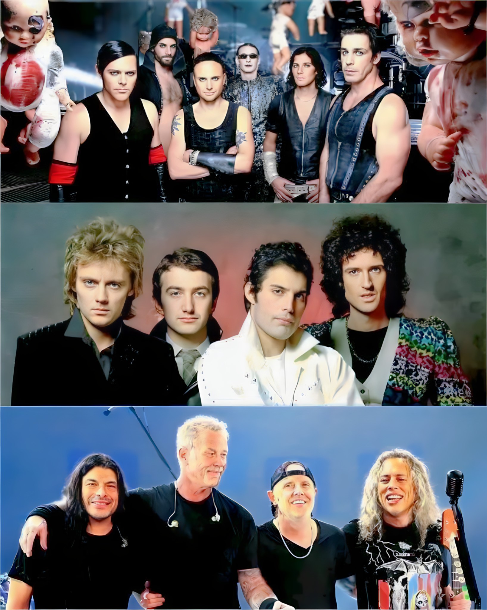 Rock - Did you know that Rammstein, Queen, and Metallica are three of ...