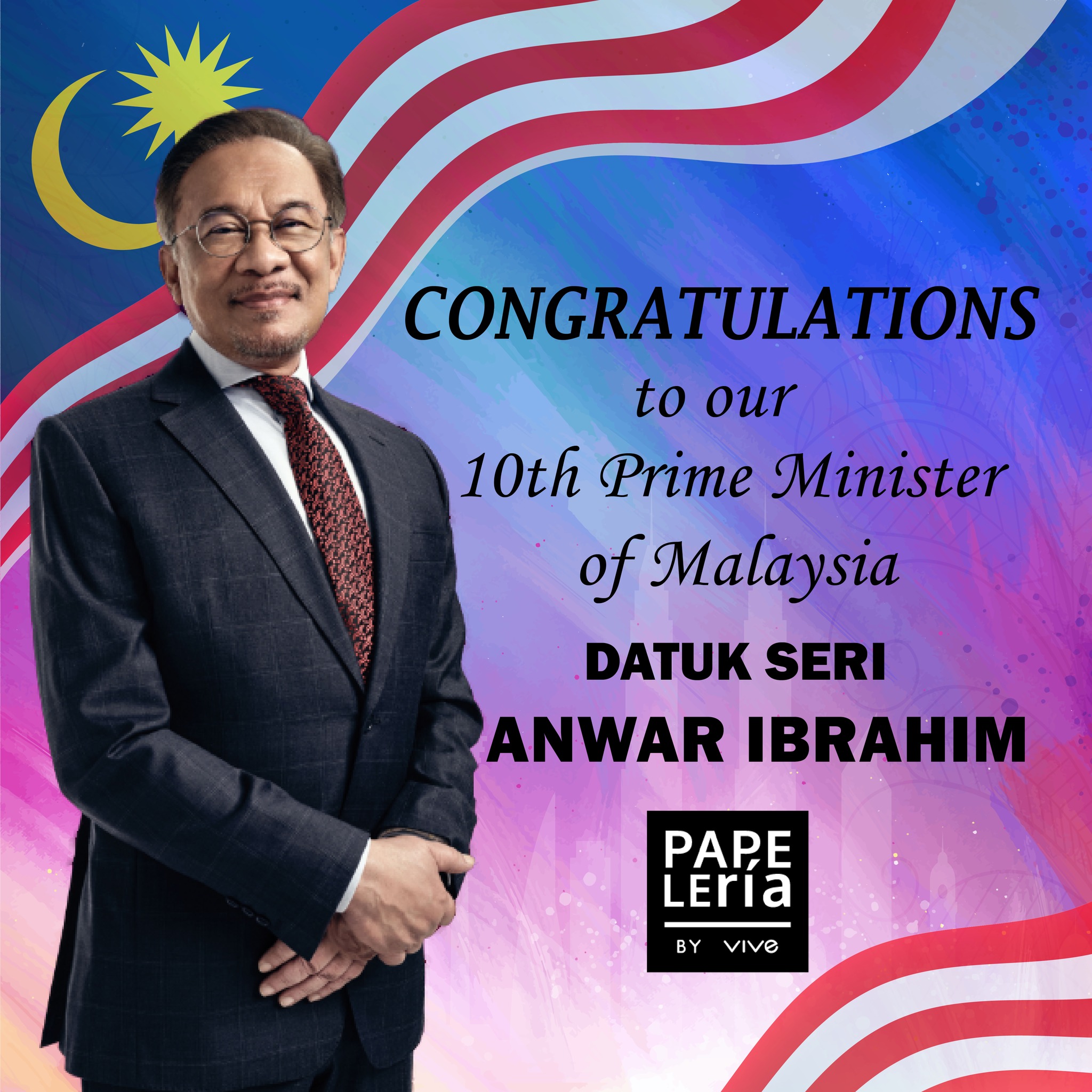 Heartiest Congratulations to Datuk... - Papeleria by VIVE | Facebook