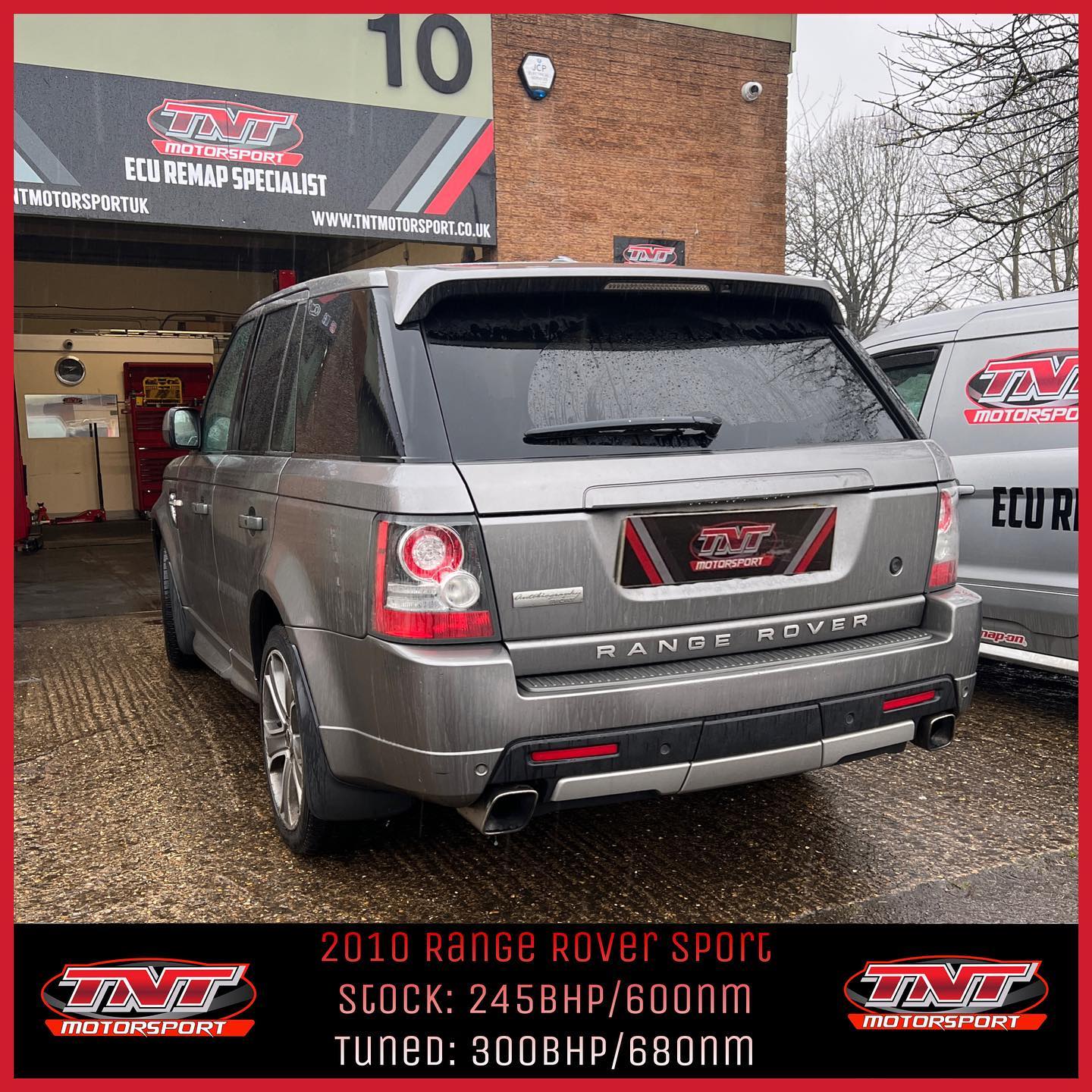 TNT Motorsport - Range Rover sport in for a dpf removal...