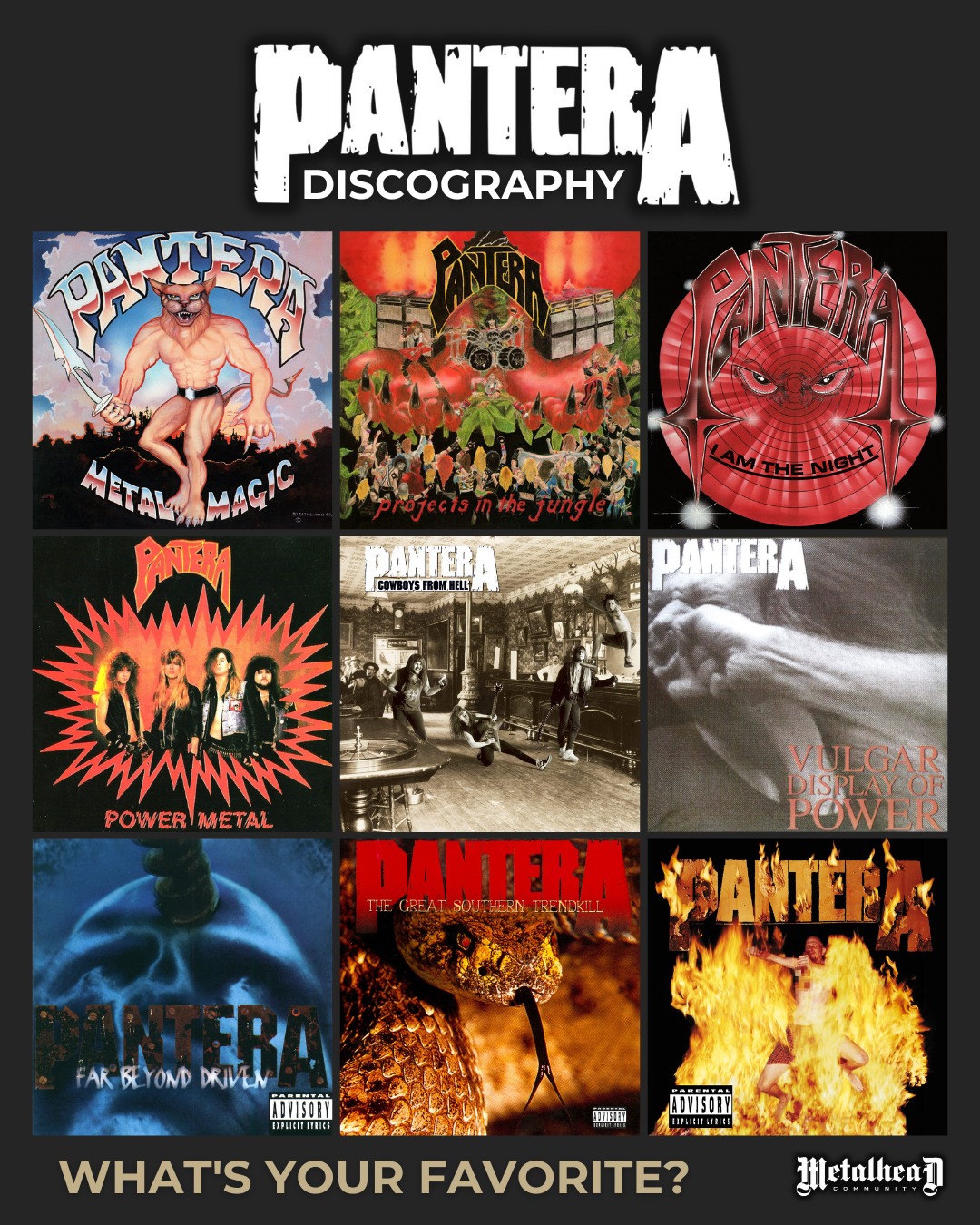 That time we toured with Pantera and White Zombie ¥ 1992 show at