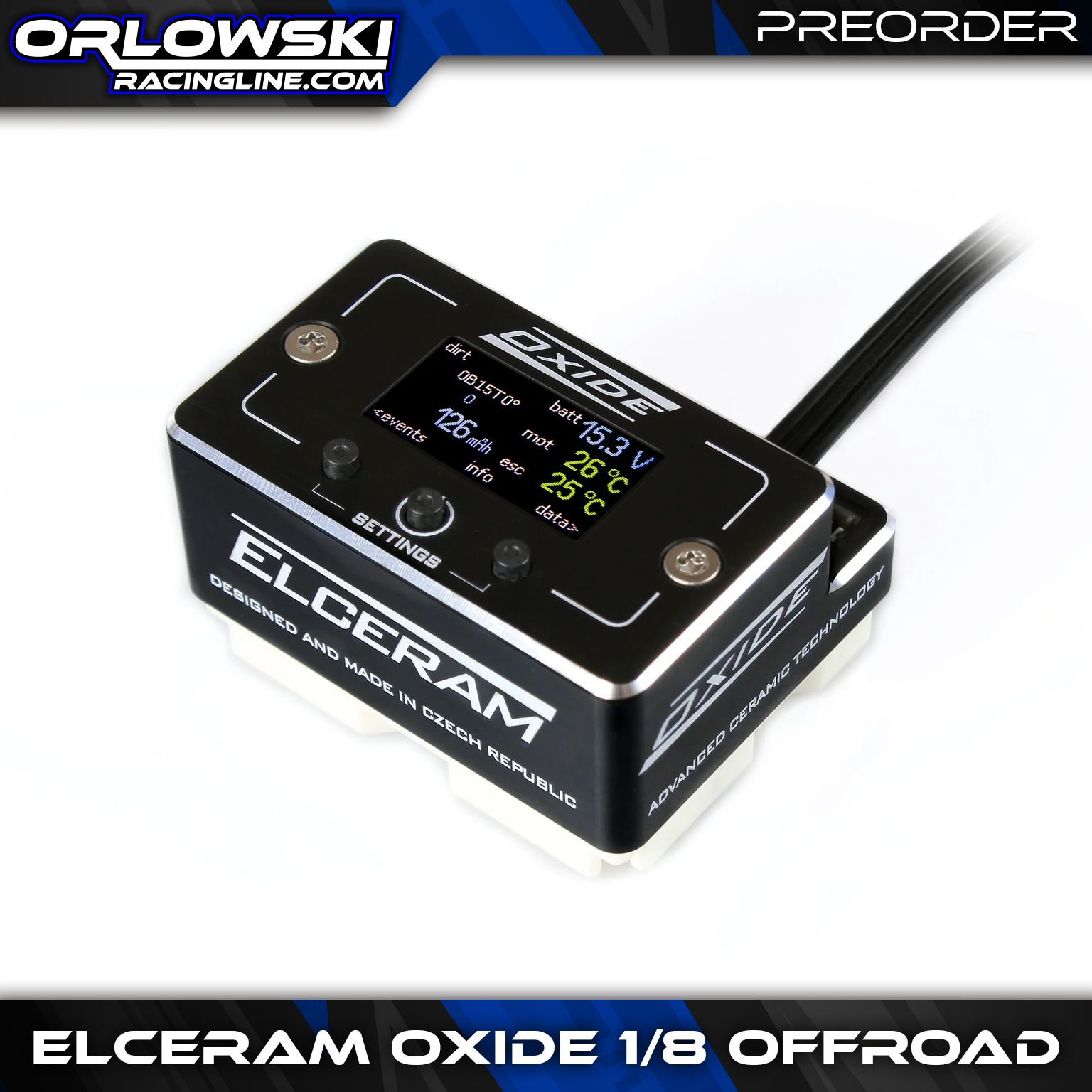 Elceram G2 Nitride / G2 Oxide / Oxide Brushless Sensored ESC