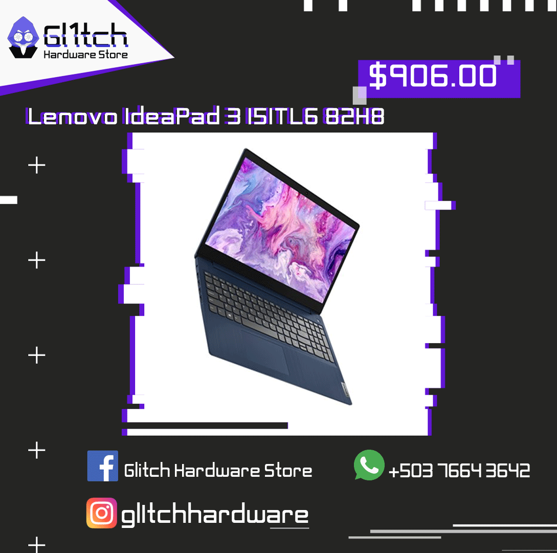 Tecno Tower - Lenovo IdeaPad 3 15ITL6 82H8 - Core i5...