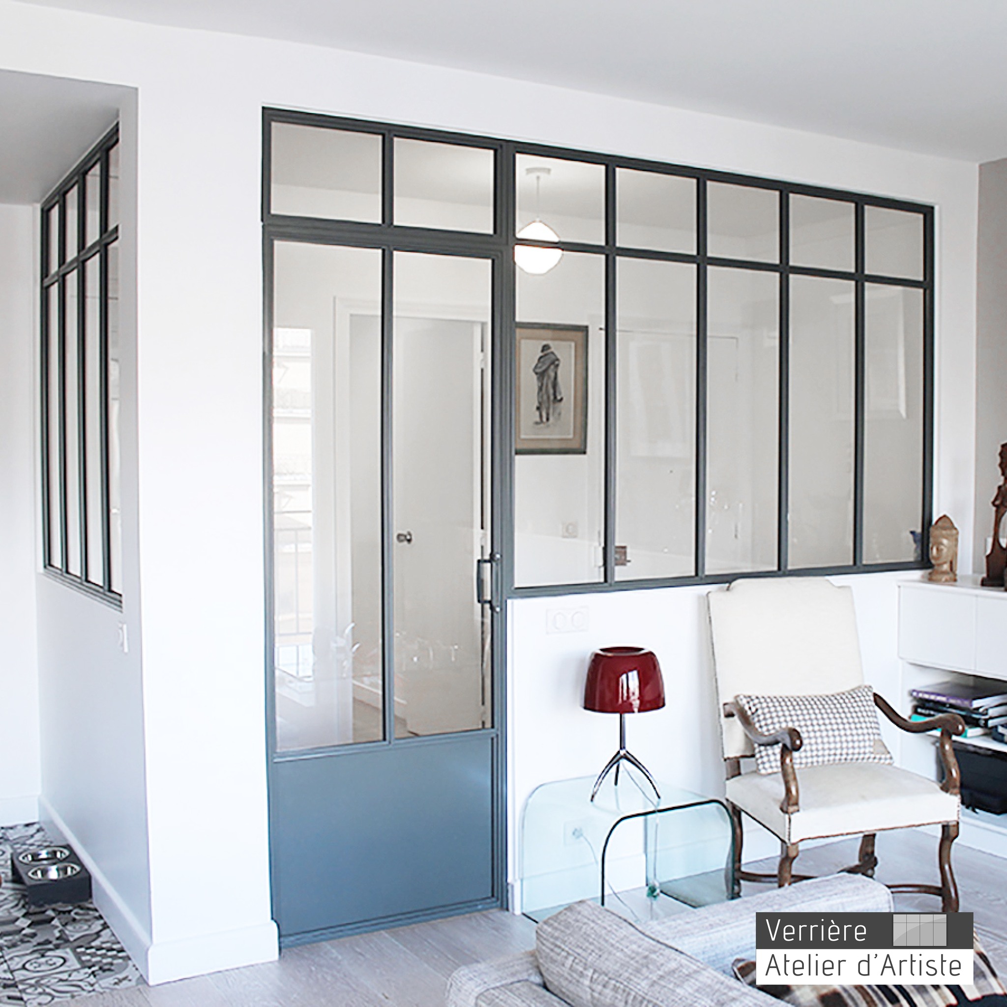 ️ Réalisation d'un ensemble... - Verrière Atelier d'Artiste