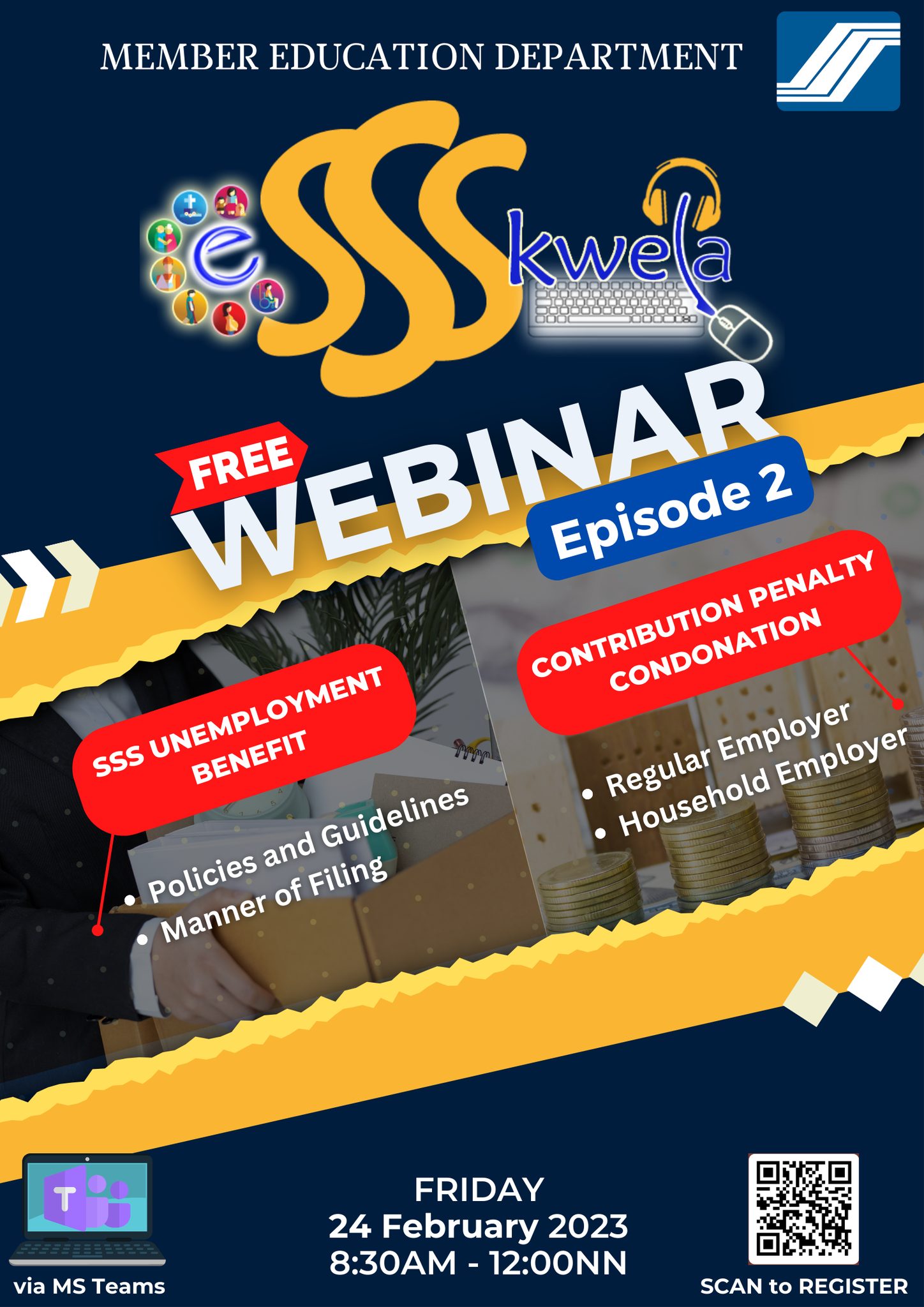 'CUSHIONING THE... - Philippine Social Security System - SSS | Facebook