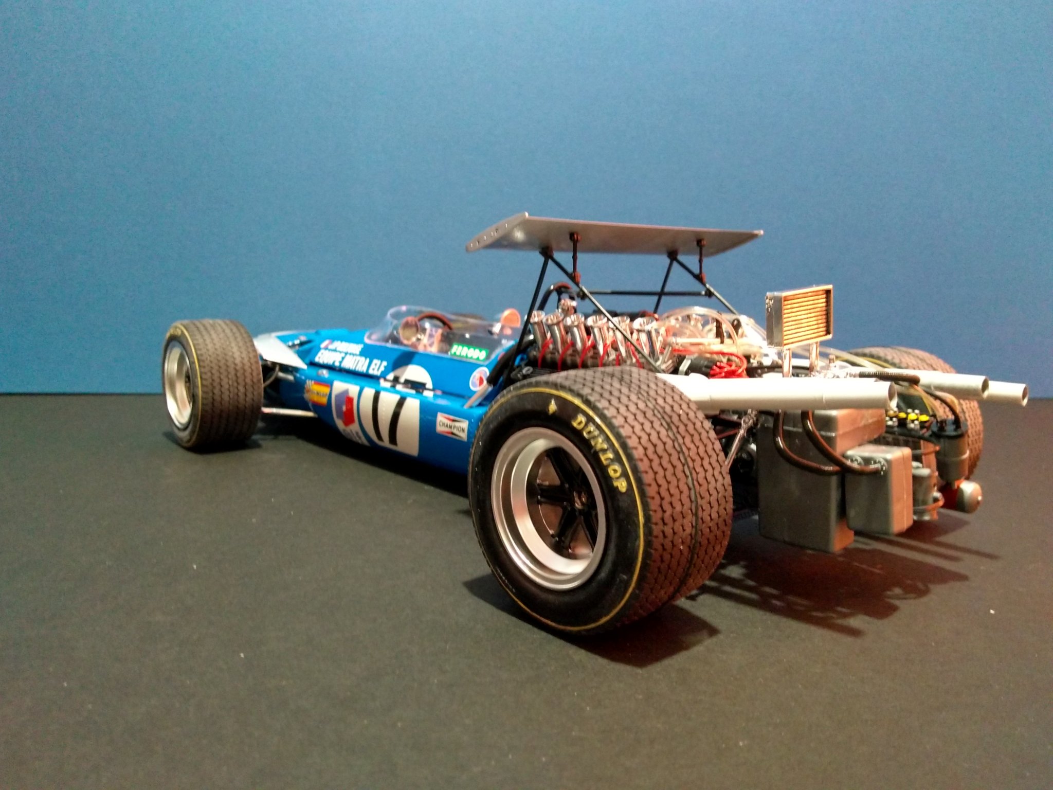 Building 1/12 scale Matra MS11 model