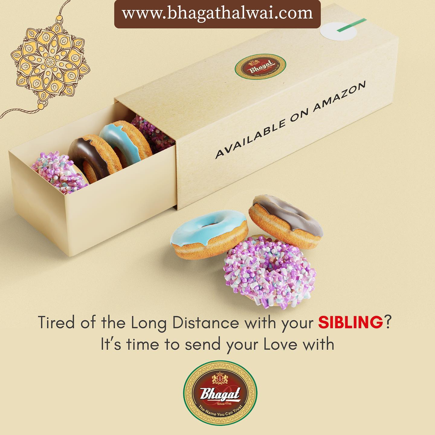 Bhagat Halwai Agra - Missing your sibling a little extra during this ...