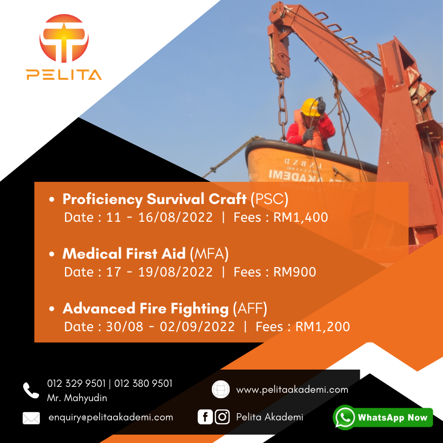 Pelita Akademi - DEAR VALUED CUSTOMER💖 We will conduct the STCW Courses ...