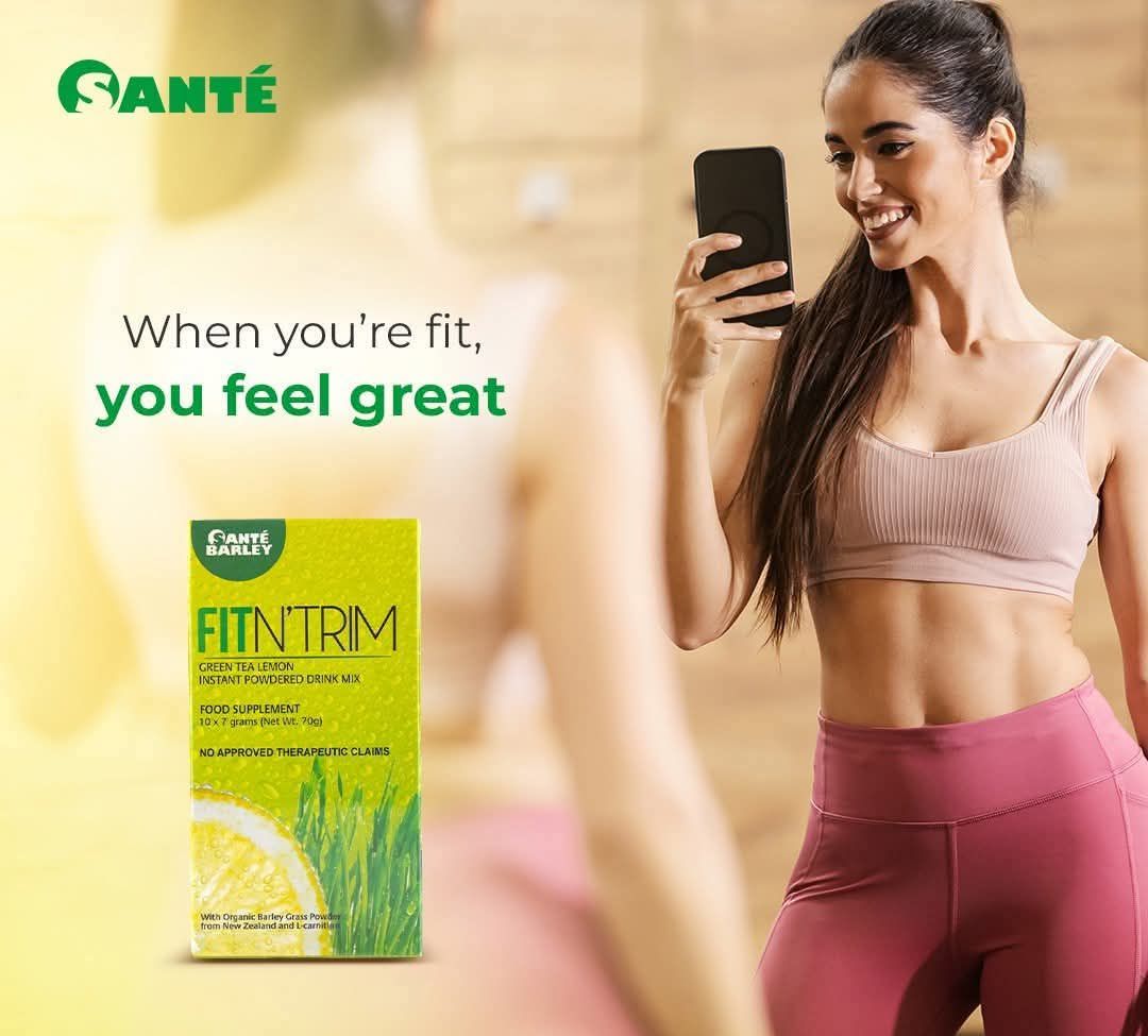 Power up your workout and be at your best with Fit N'Trim! Packed with L- Carnitine, green tea, and organic barley grass from New Zealand, it boosts fat burning, amps up metabolism, and