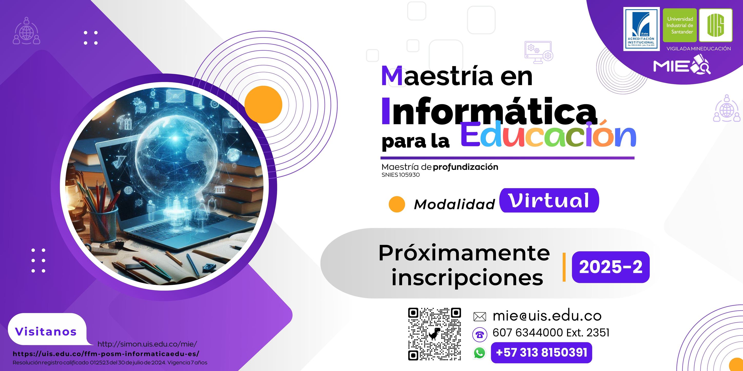Maestría en Informática para la Educación - UIS | Bucaramanga