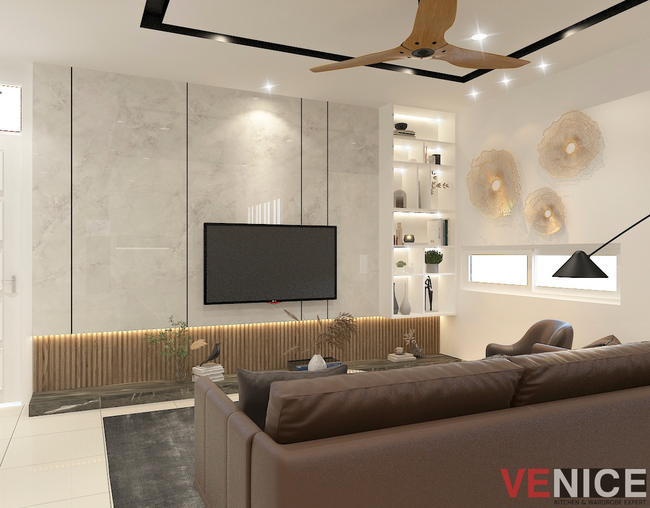 【现代轻奢风】 简单的... - KS Interior Design & Construction Sdn Bhd