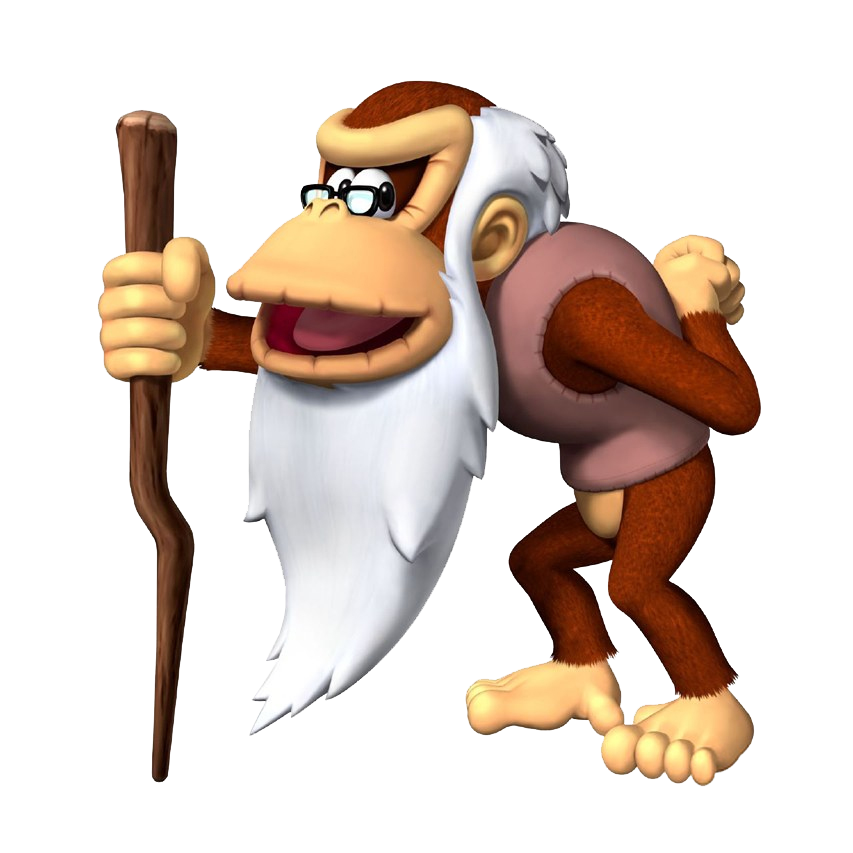 Ovazariva - -You know what?- Cranky Kong is the original Donkey