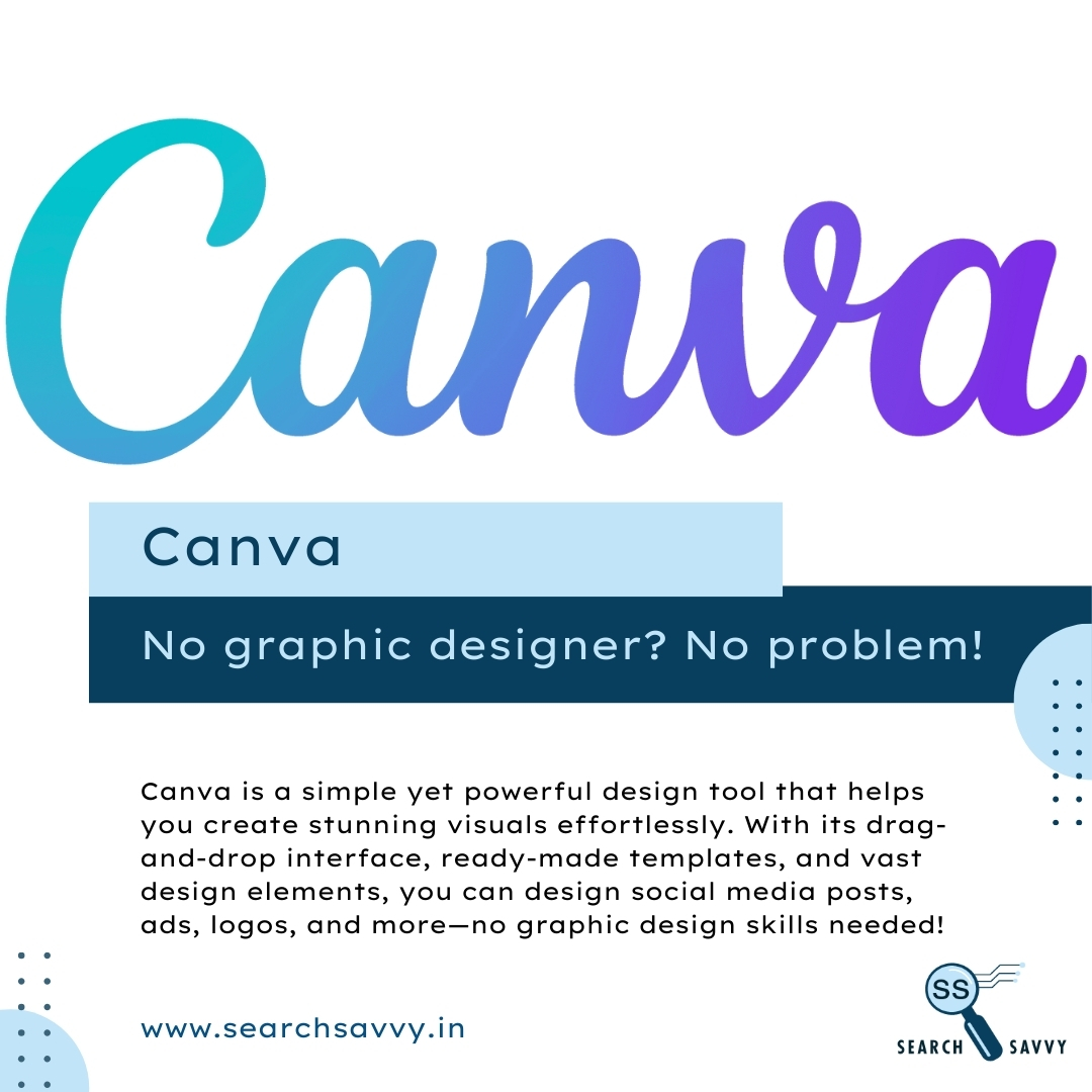 Search - 🎨 Day 4: Canva 🚀 No graphic designer? No problem! 🙌 Canva is ...