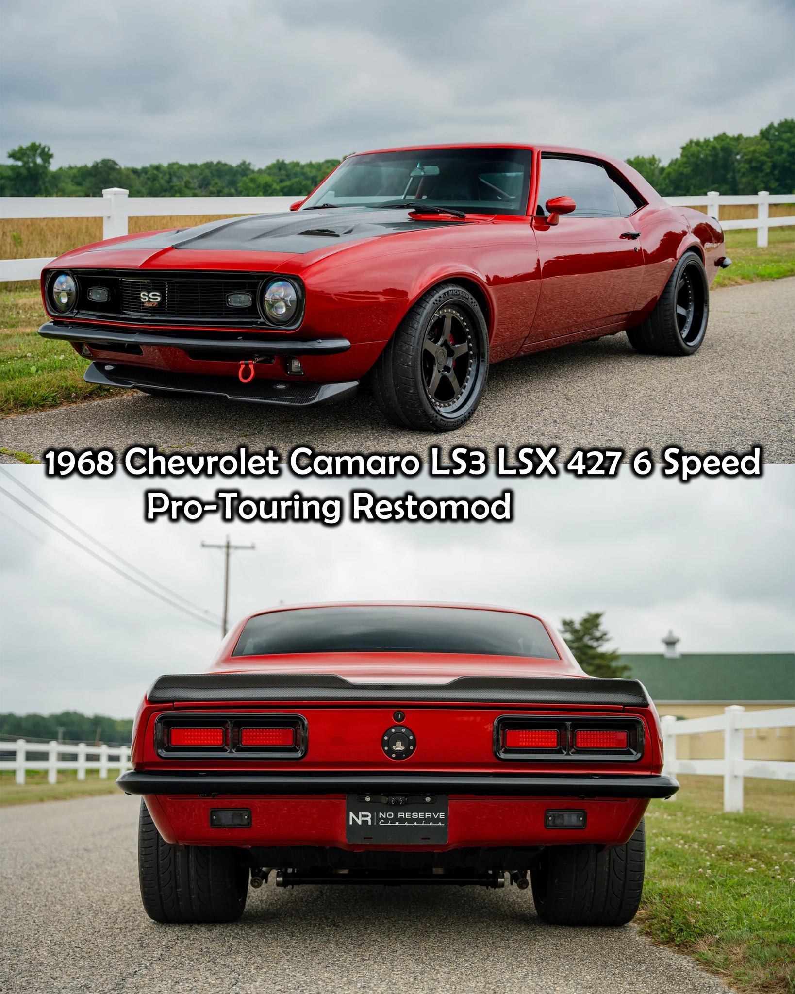 Roadsters - 1968 Chevrolet Camaro LS3 LSX 427 6-Speed Pro-Touring ...
