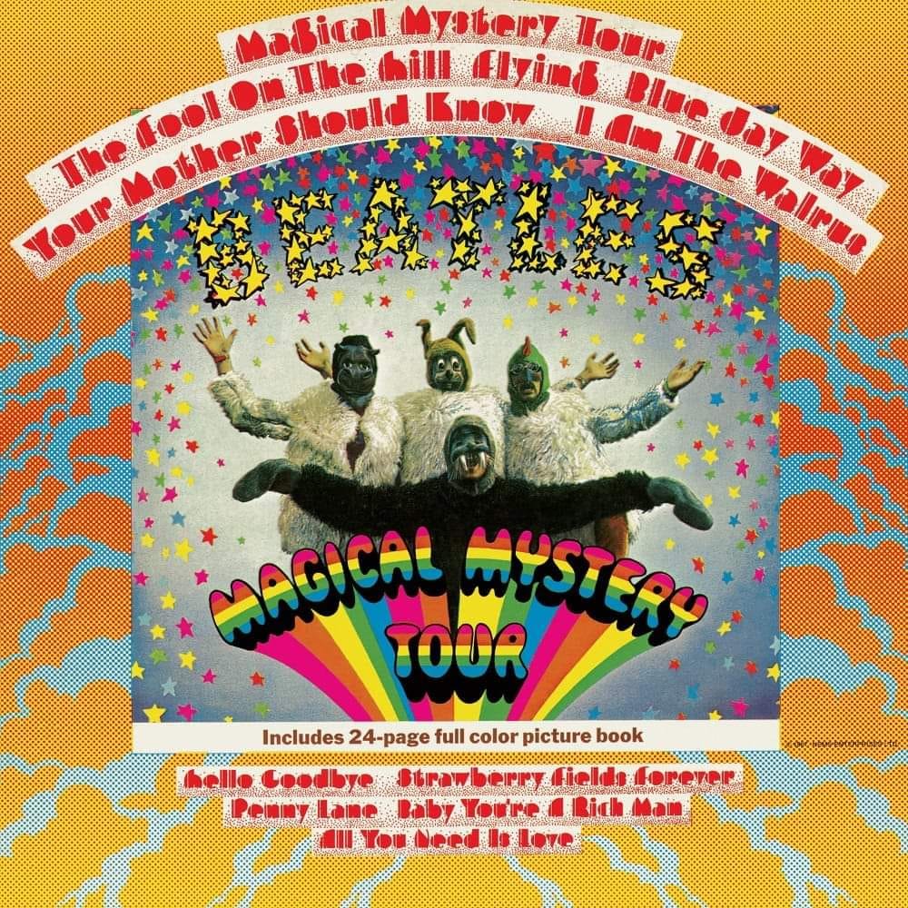 The Beatles - Magical Mystery Tour EP released in the UK on Dec. 8