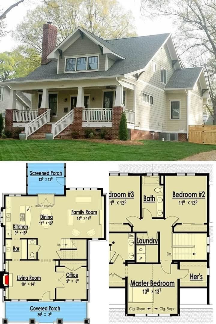 American House Designs - 🚨🌹 Explore Dream Houses 🌹🚨 Floor plans👉https ...