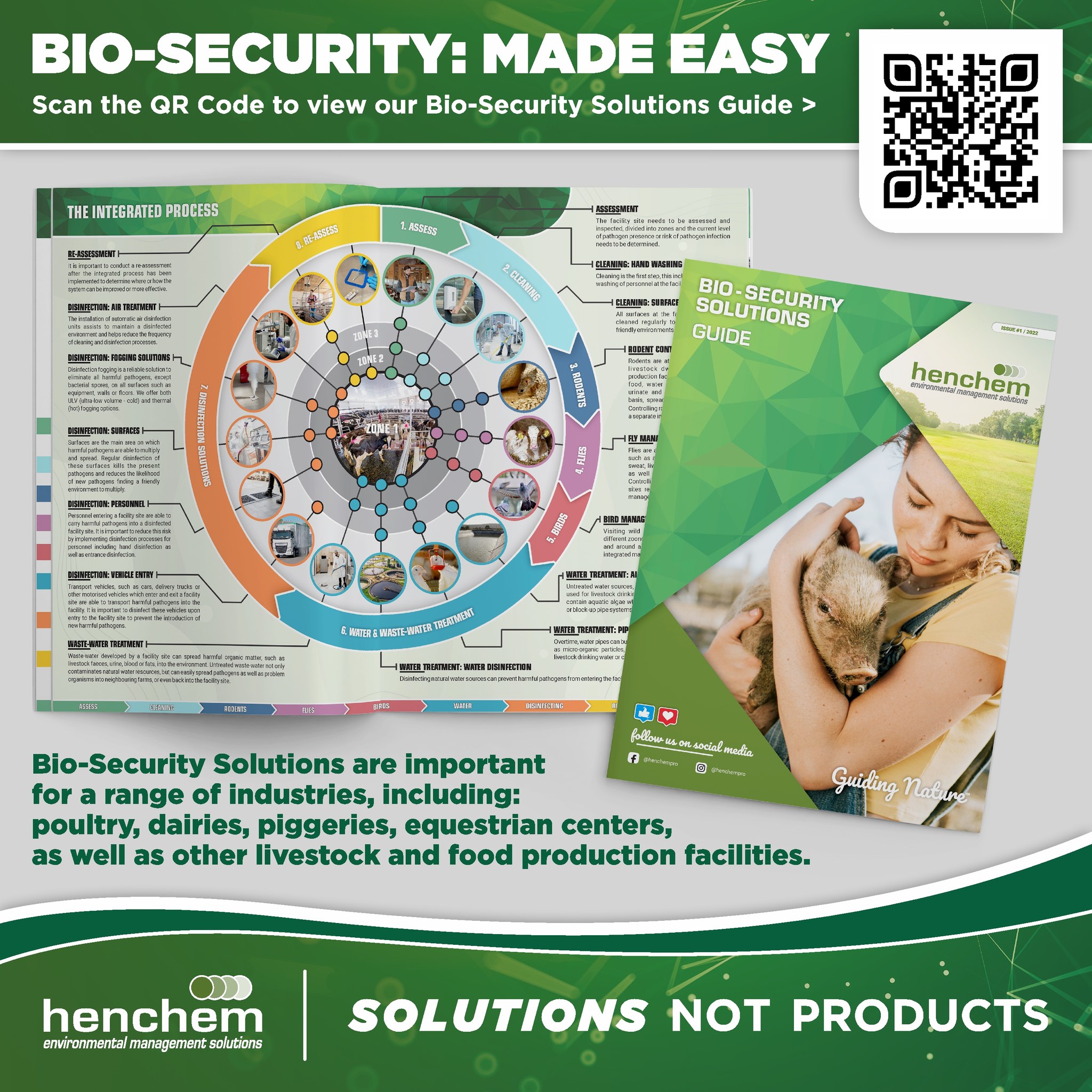 Henchem - BIO-SECURITY, made easy! Scan the QR Code to view our Bio ...
