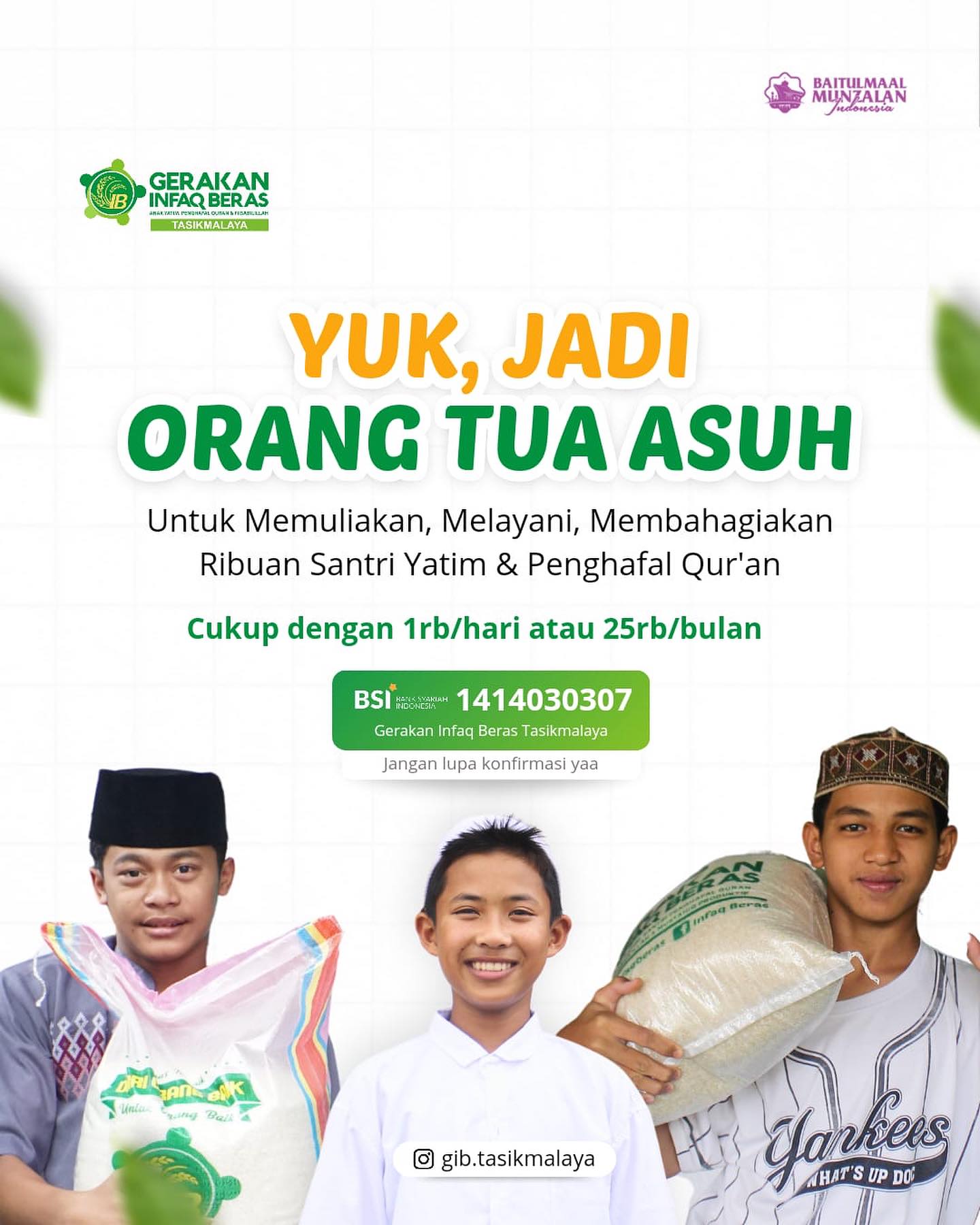 Infaq Beras Tasikmalaya | Tasikmalaya